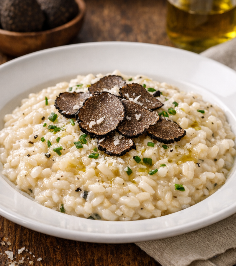 Trüf Aromalı Risotto